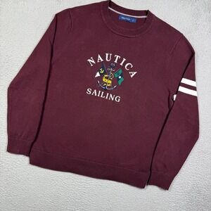 Nautica sailing‎ embroidered sweater
